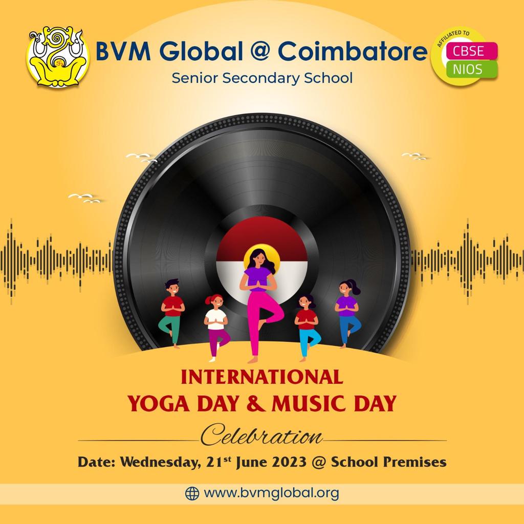 International Yoga Day and World Music Day 2023